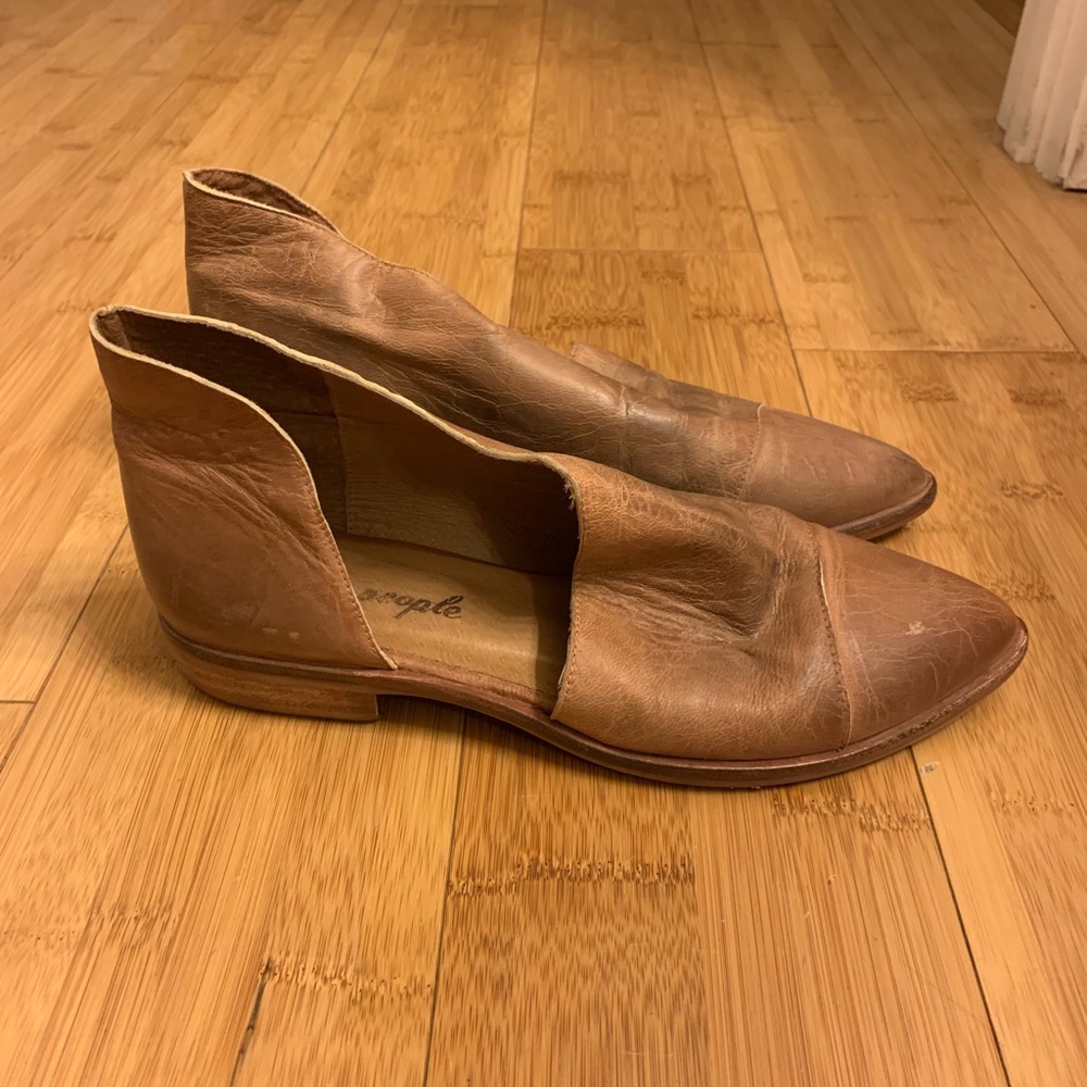 Free people Royale brown leather shoes